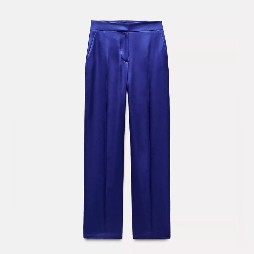 Zara Satin Effect Pants
